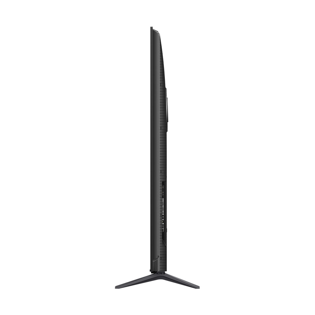 85Q651G 85” Q6 Class 4K UHD QLED TV 1X Quick Start Guide, 1X Power Cable, 2X AAA Batteries for Remote, 1X TV Remote, 2X TV Stands, 2X VESA Adapters, 4X Stand Screws