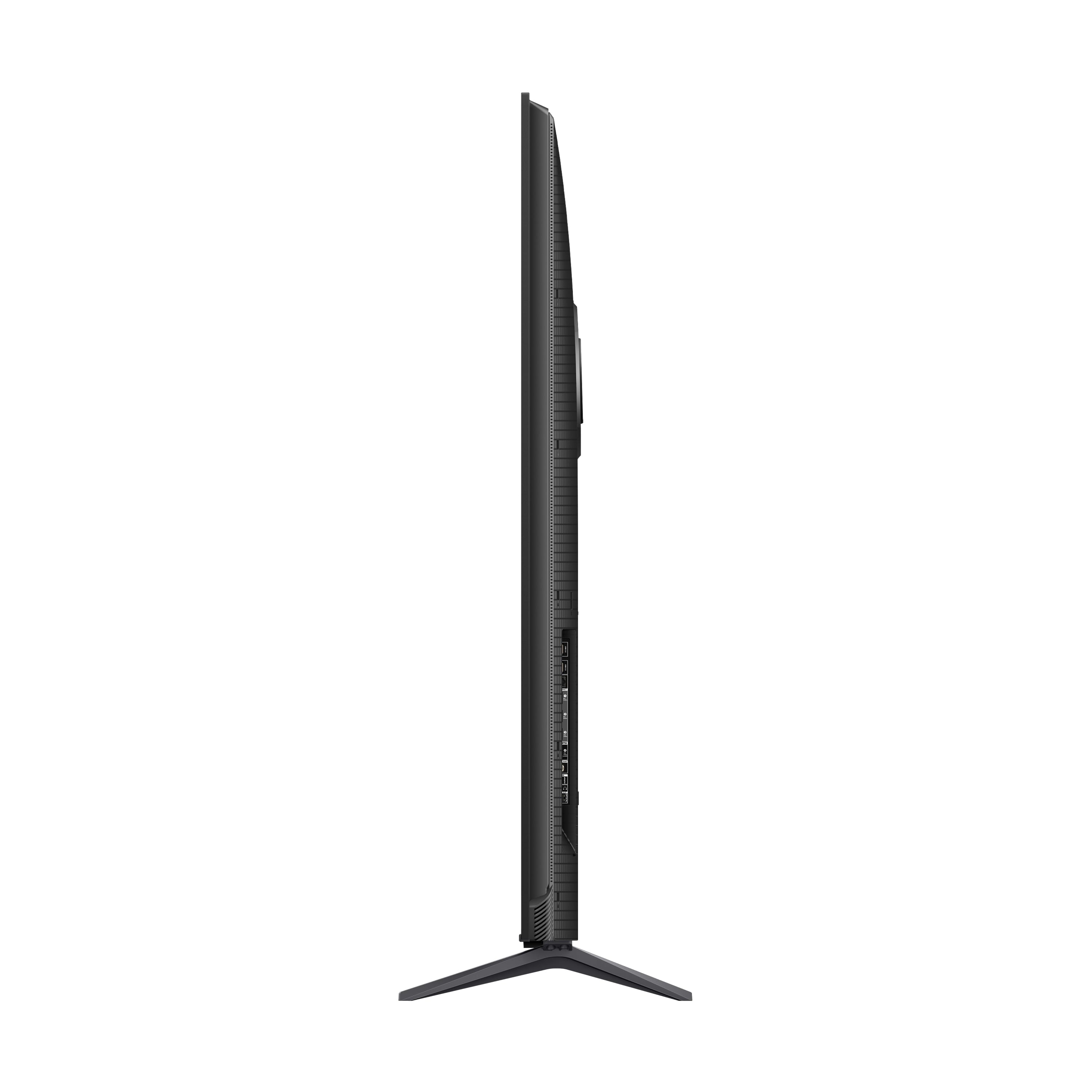 85Q651G 85” Q6 Class 4K UHD QLED TV 1X Quick Start Guide, 1X Power Cable, 2X AAA Batteries for Remote, 1X TV Remote, 2X TV Stands, 2X VESA Adapters, 4X Stand Screws