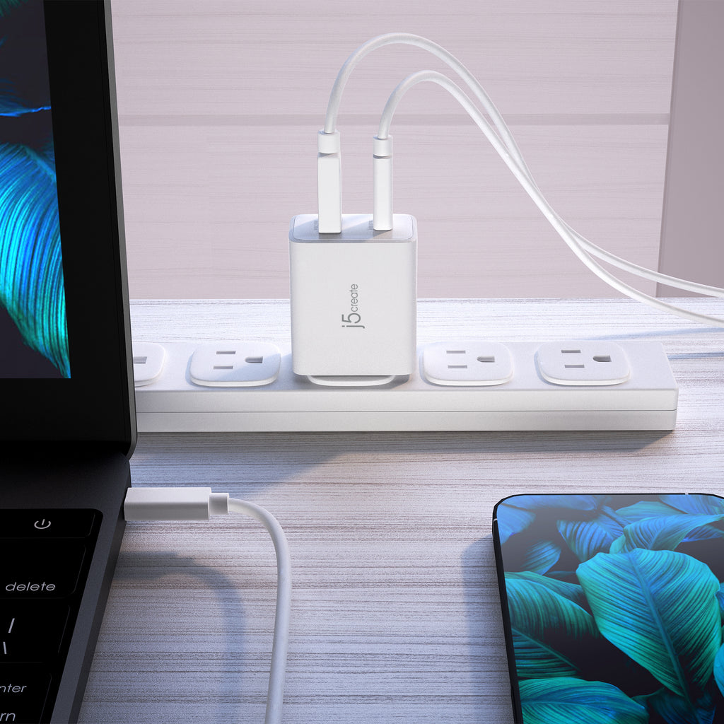 67W Gan USB-C 2-Port Charger, JUP2367