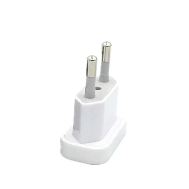1 Pcs US to EU Euro Europe Plug Plug Converter 2 round Plug AC Converter Travel Adapter American US to EU Electrical Socket