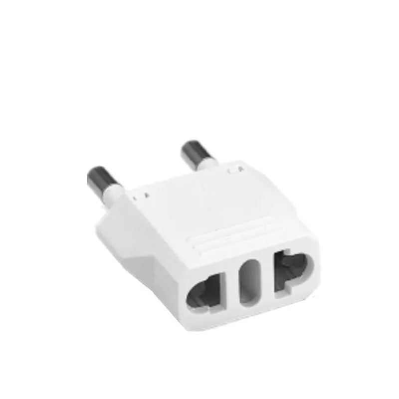 1 Pcs US to EU Euro Europe Plug Plug Converter 2 round Plug AC Converter Travel Adapter American US to EU Electrical Socket