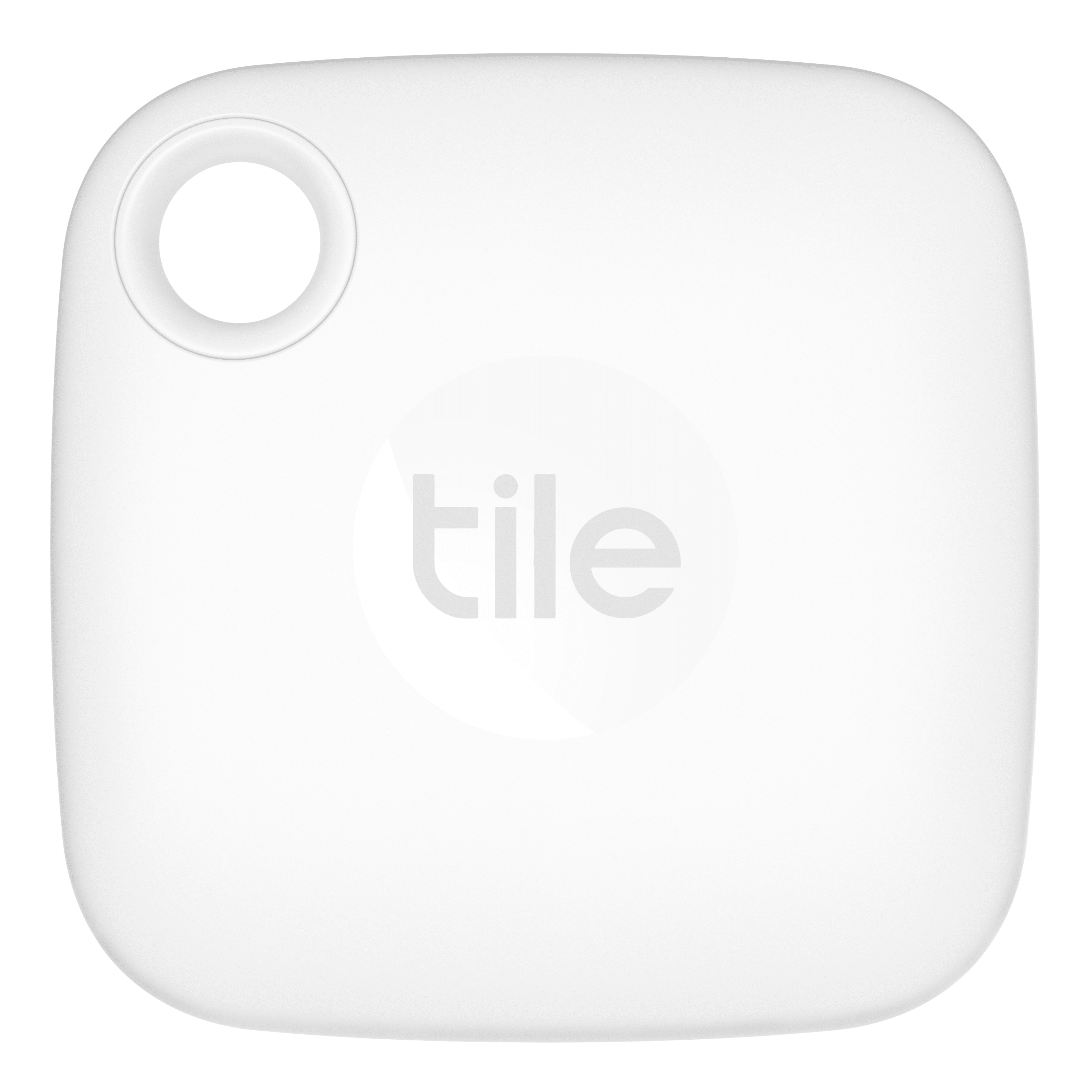 Mate (2022) 1-Pack, White. Bluetooth Tracker, Keys Finder and Item Locator; up to 250 Ft. Range.