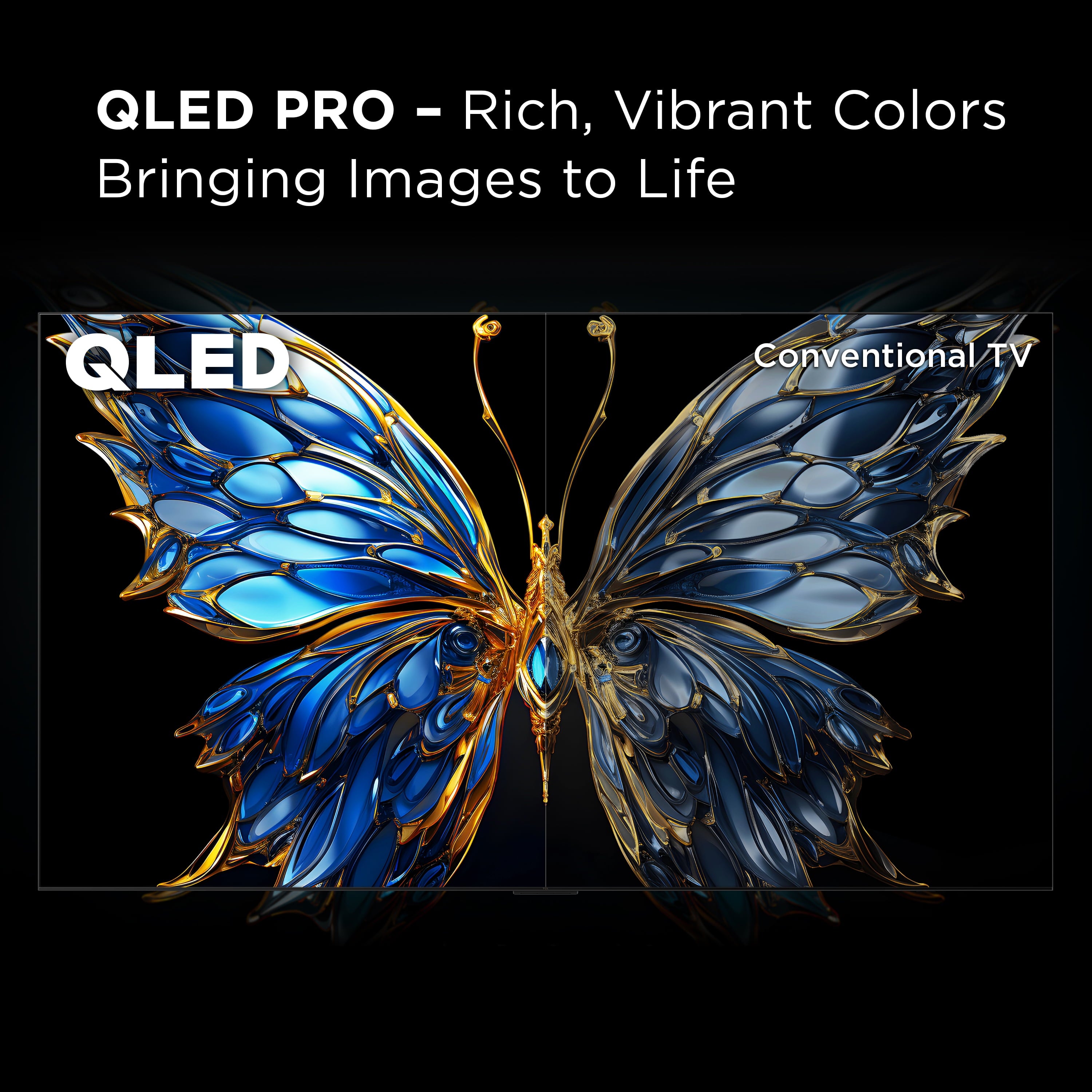 85Q651G 85” Q6 Class 4K UHD QLED TV 1X Quick Start Guide, 1X Power Cable, 2X AAA Batteries for Remote, 1X TV Remote, 2X TV Stands, 2X VESA Adapters, 4X Stand Screws