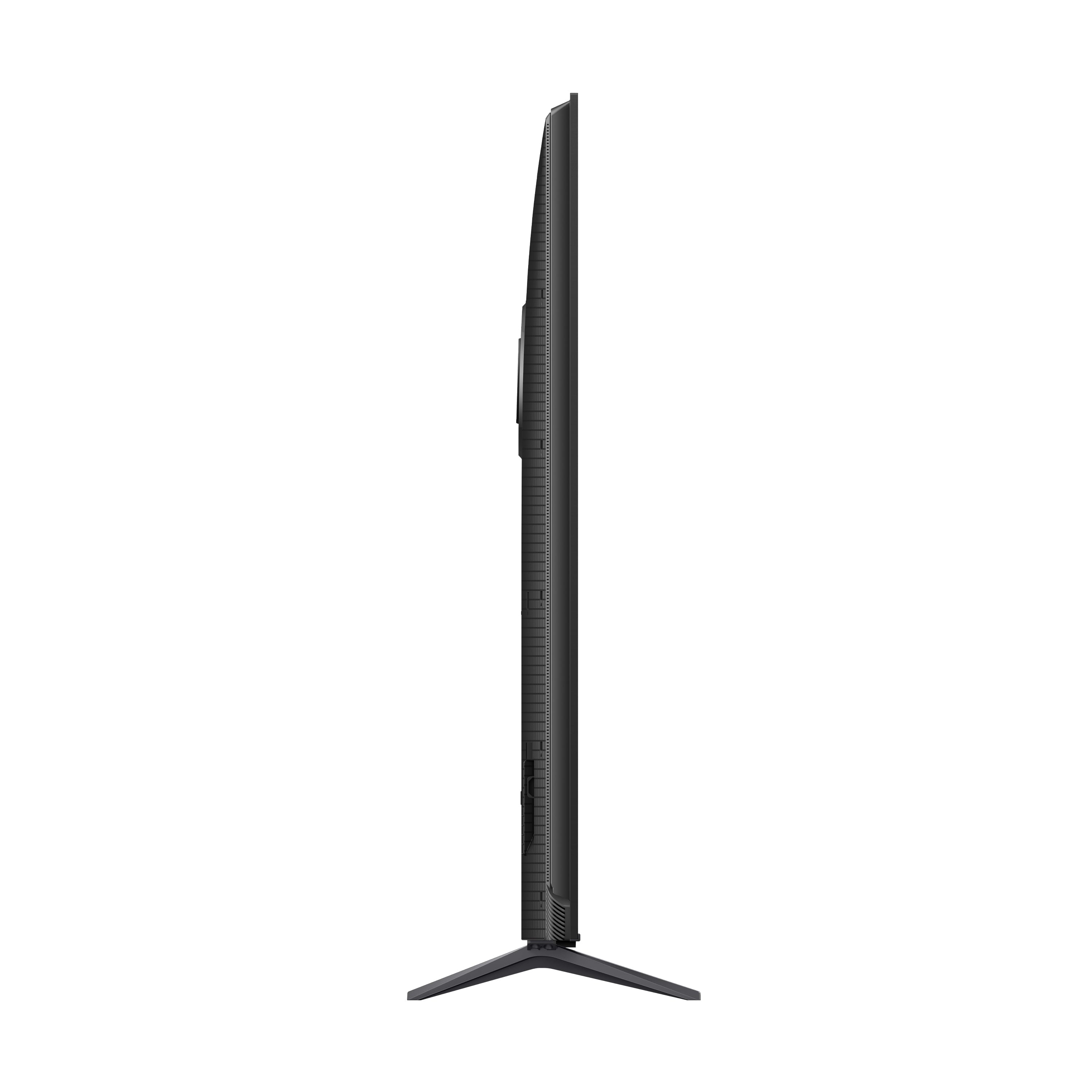 85Q651G 85” Q6 Class 4K UHD QLED TV 1X Quick Start Guide, 1X Power Cable, 2X AAA Batteries for Remote, 1X TV Remote, 2X TV Stands, 2X VESA Adapters, 4X Stand Screws