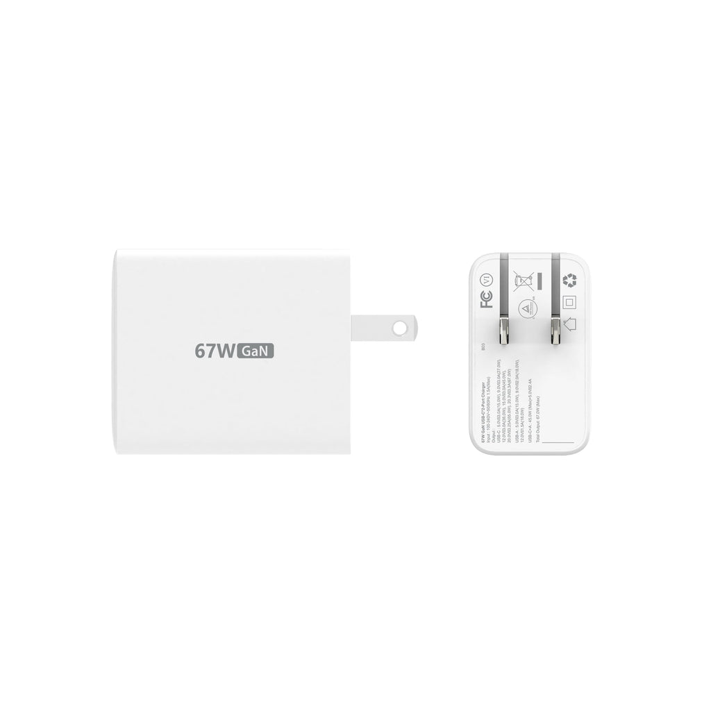 67W Gan USB-C 2-Port Charger, JUP2367