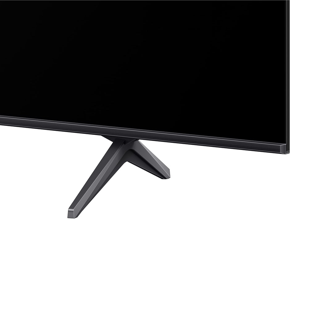 85Q651G 85” Q6 Class 4K UHD QLED TV 1X Quick Start Guide, 1X Power Cable, 2X AAA Batteries for Remote, 1X TV Remote, 2X TV Stands, 2X VESA Adapters, 4X Stand Screws