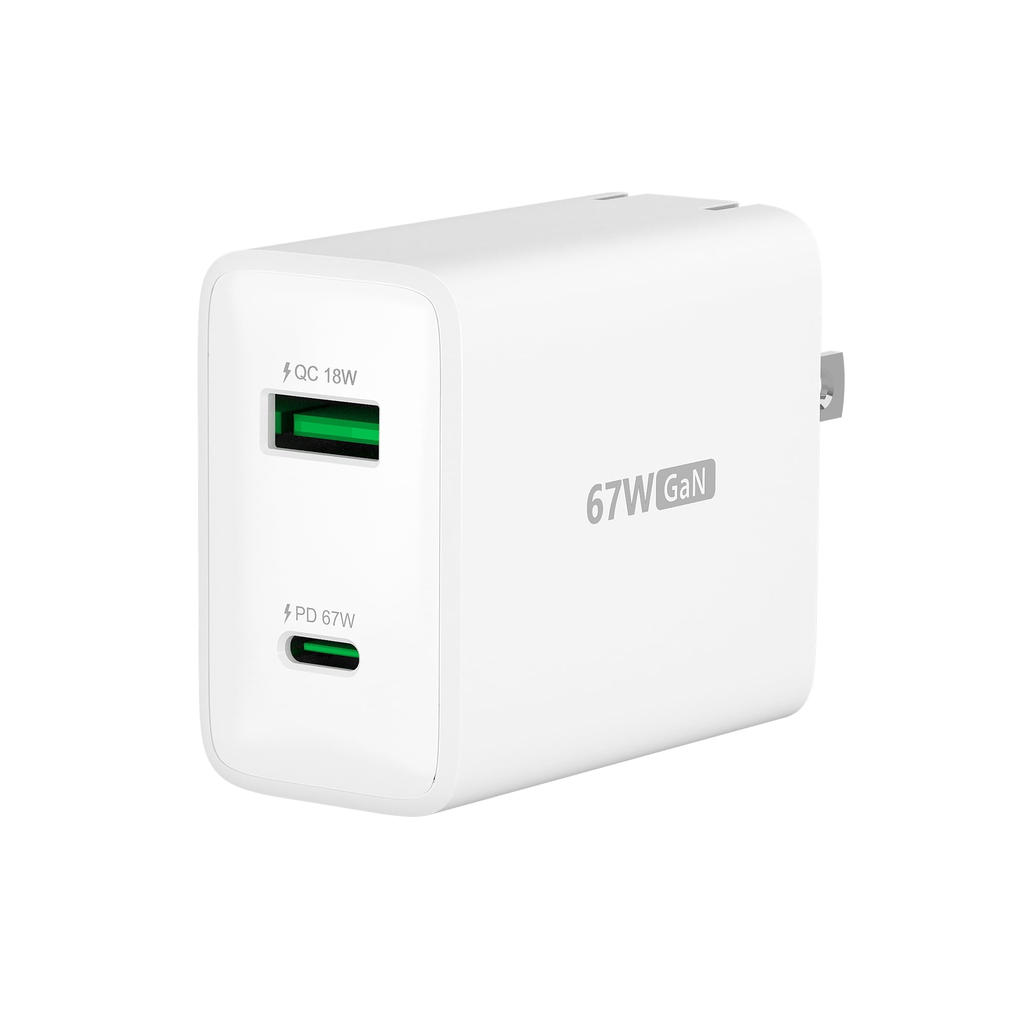 67W Gan USB-C 2-Port Charger, JUP2367